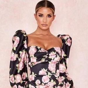 Forever 21 Black Floral dress